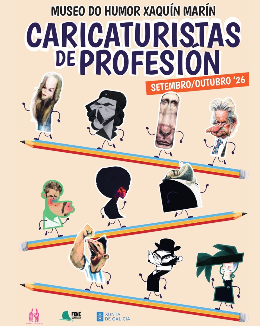 Exposición «Caricaturistas de Profesión»